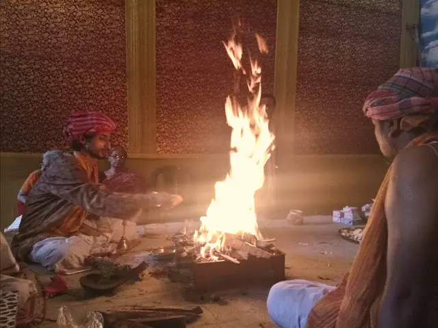 Homa — the sacred fire